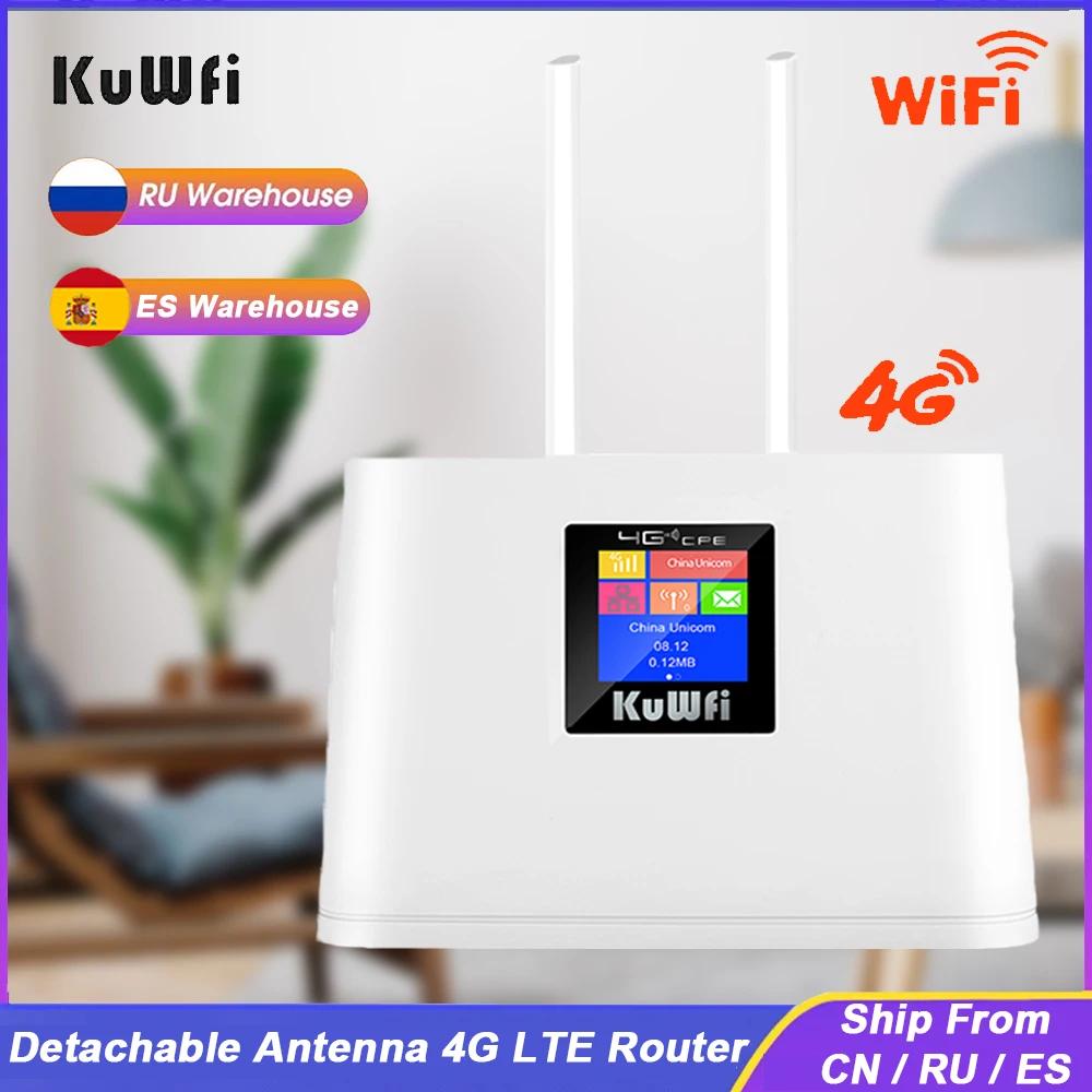 KuWfi    и ׳, SIM ī , Ʈ LCD ÷,  ֽ, 150Mbps, 4G LTE